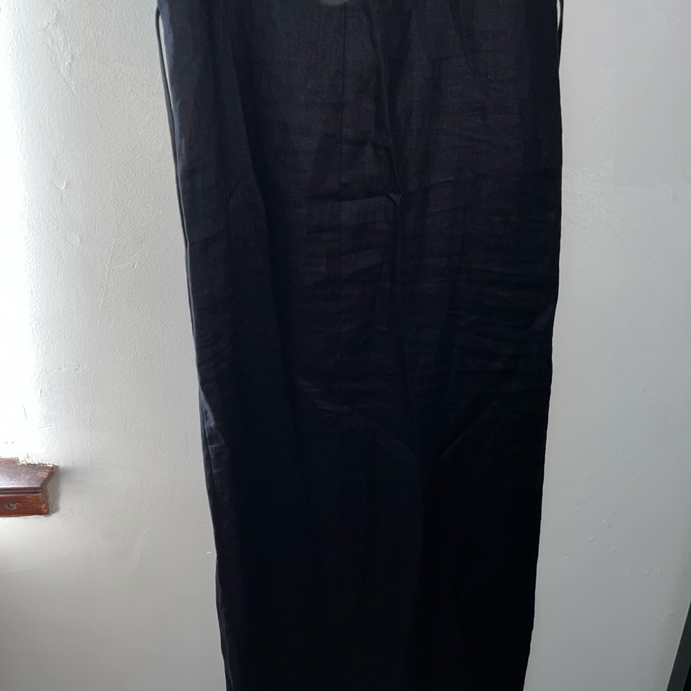 Reformation Charcoal Button-Front Midi Dress - Picture 10 of 12